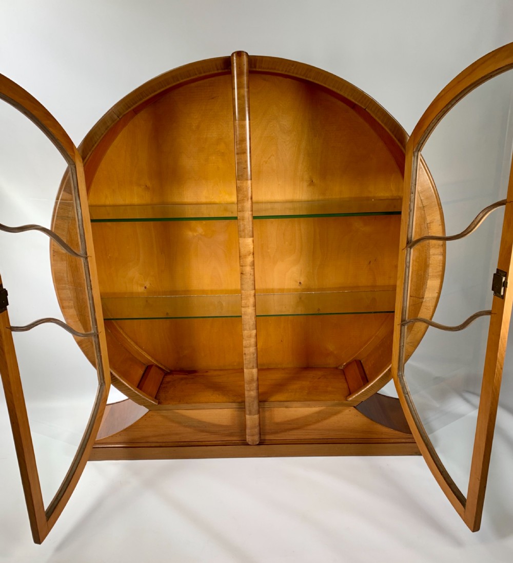 Art Deco Circular Display Cabinet View III