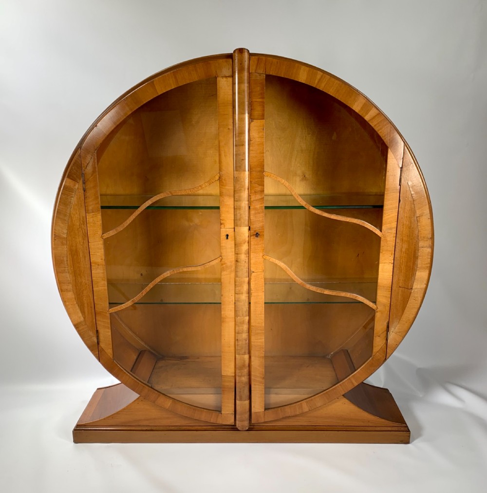 Art Deco Circular Display Cabinet View IV