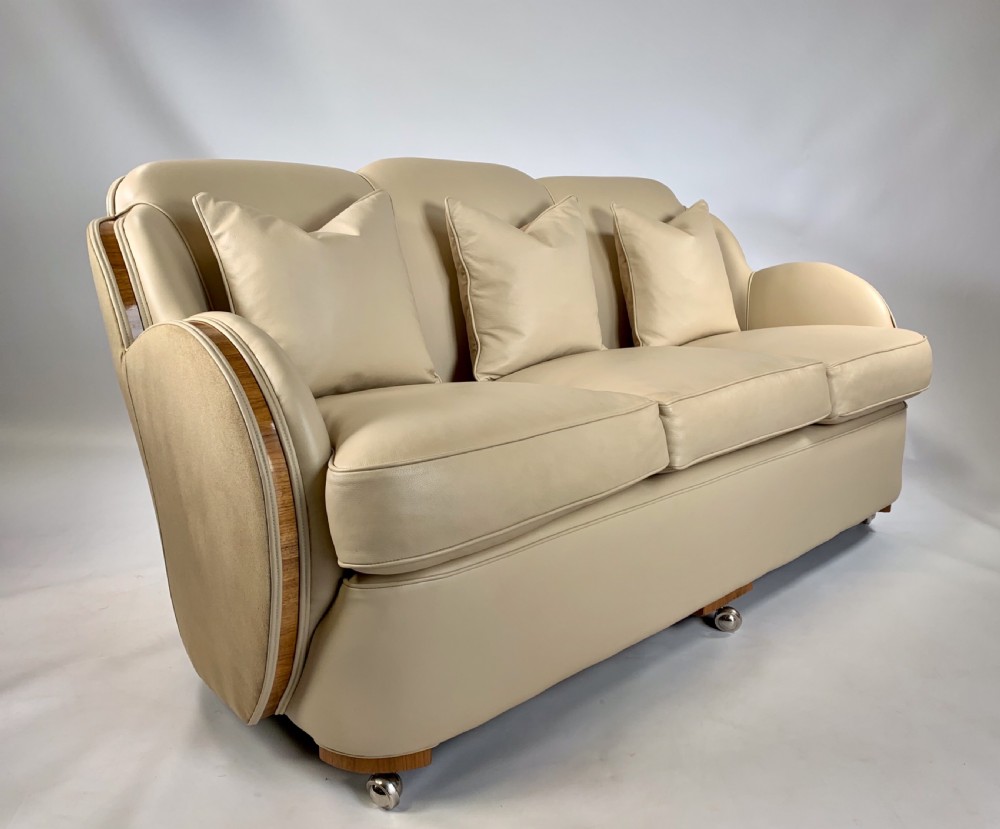H&L Epstein Art Deco Cloud Sofa