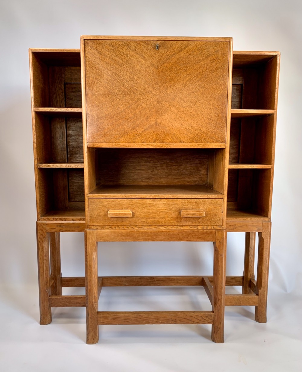 1930s Oak Bureau in the style of Heal's