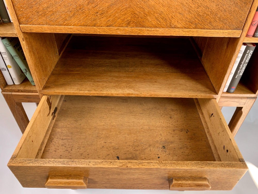 1930s Oak Bureau in the style of Heal's View VII