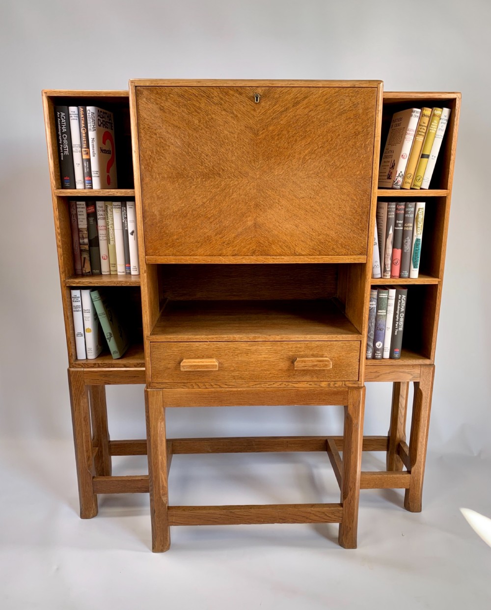 1930s Oak Bureau in the style of Heal's View IX