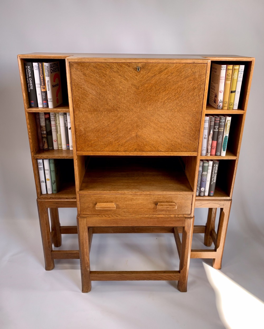 1930s Oak Bureau in the style of Heal's View X