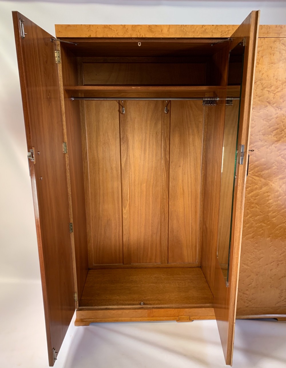 Art Deco Triple Wardrobe  View III