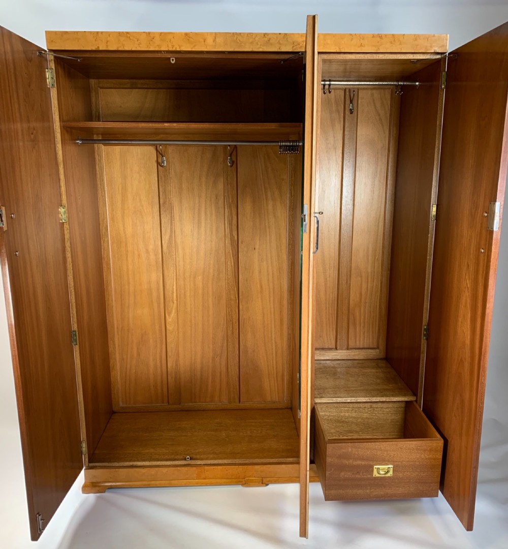Art Deco Triple Wardrobe  View VIII