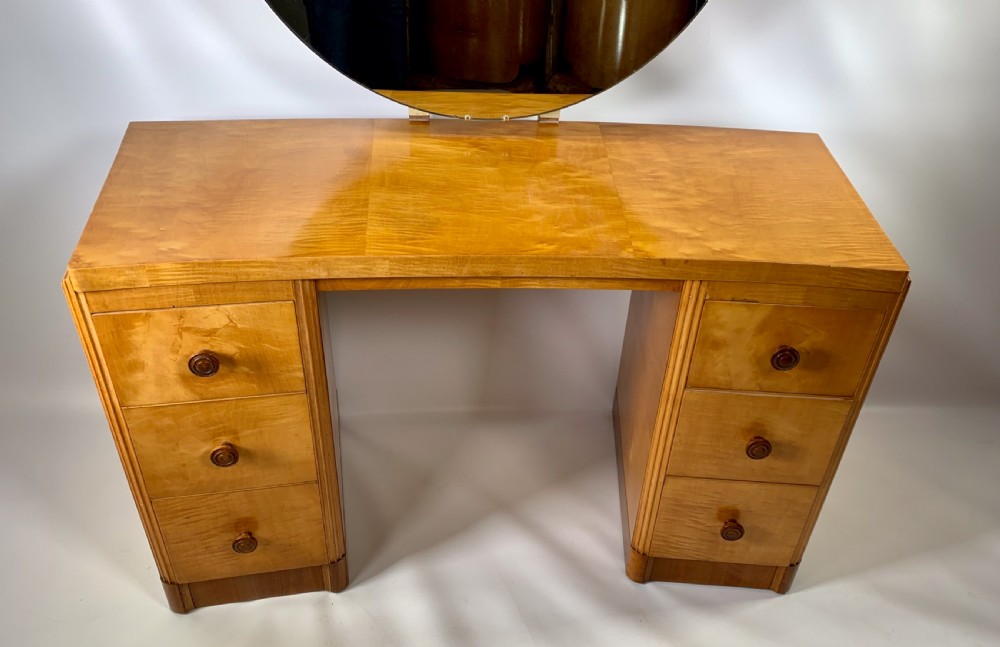 Art Deco Dressing Table and Stool by Heals View III