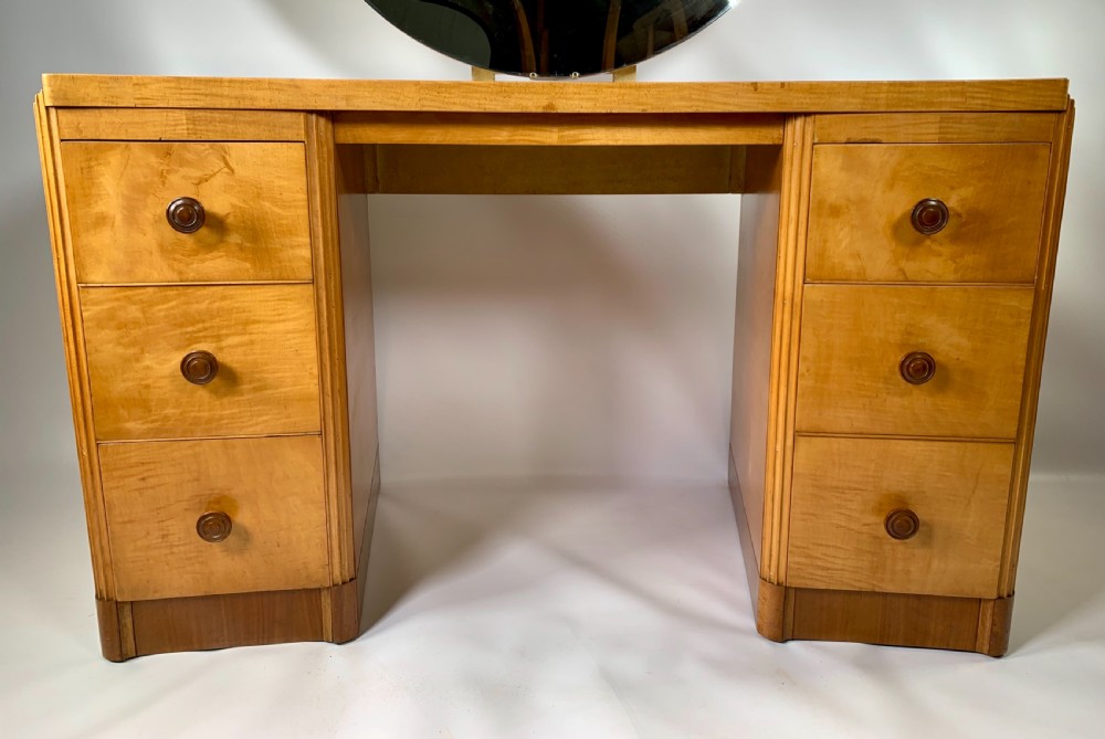Art Deco Dressing Table and Stool by Heals View VI
