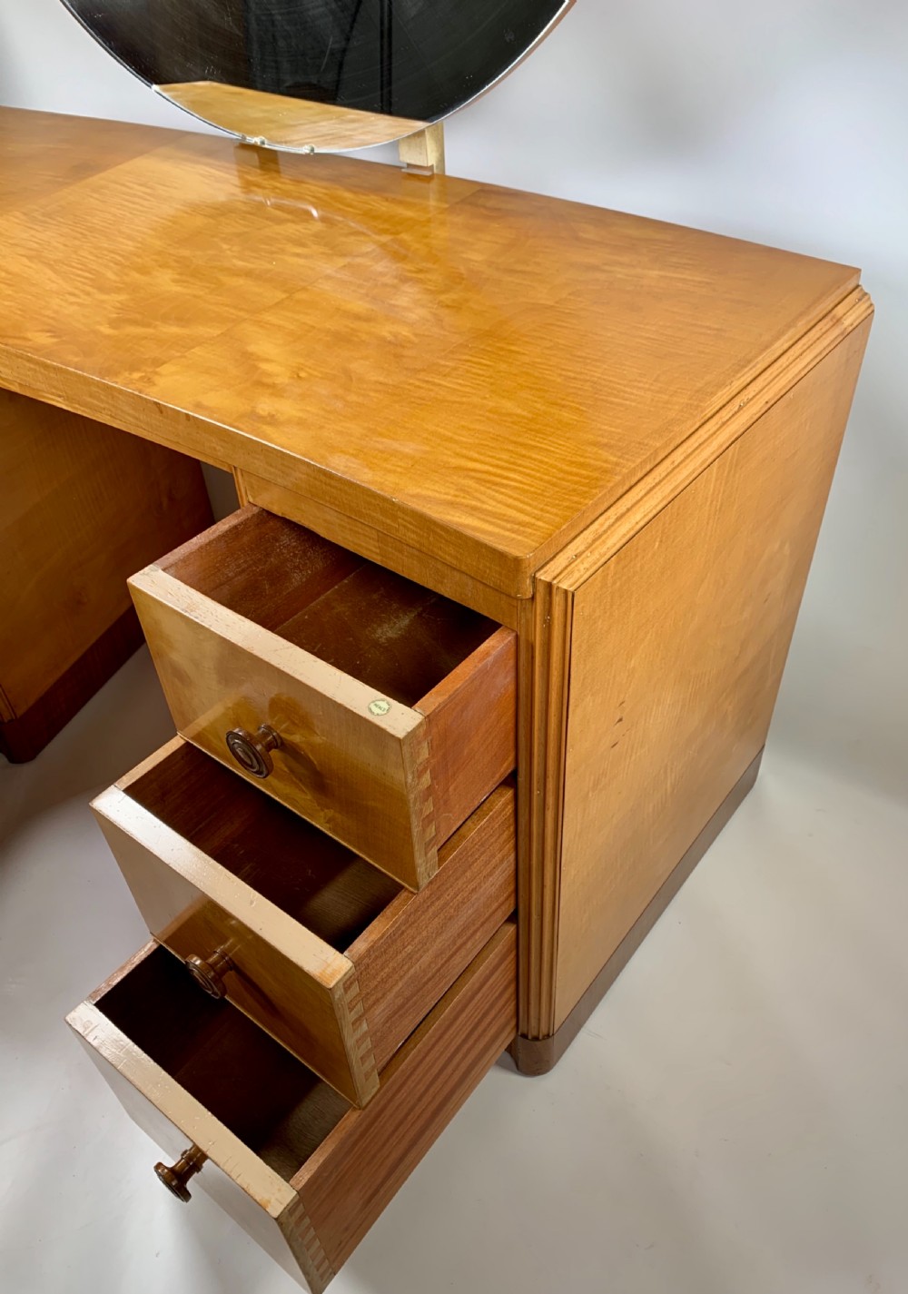 Art Deco Dressing Table and Stool by Heals View IX