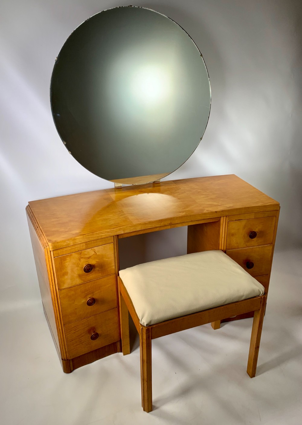 Art Deco Dressing Table and Stool by Heals View XI