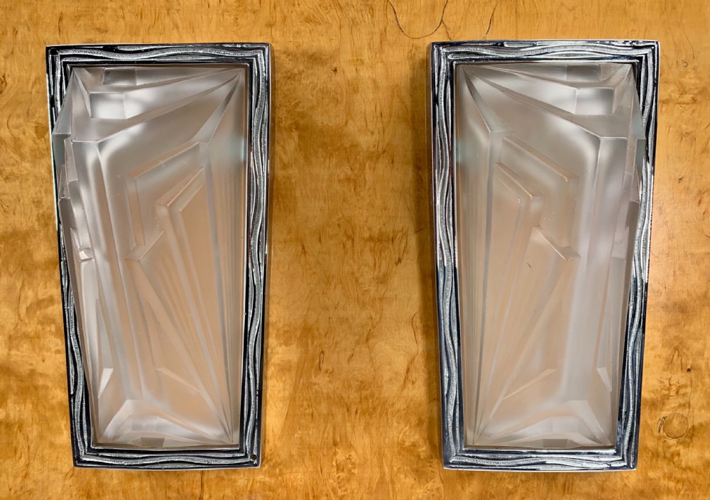 A pair of Art Deco Wall Lights View II