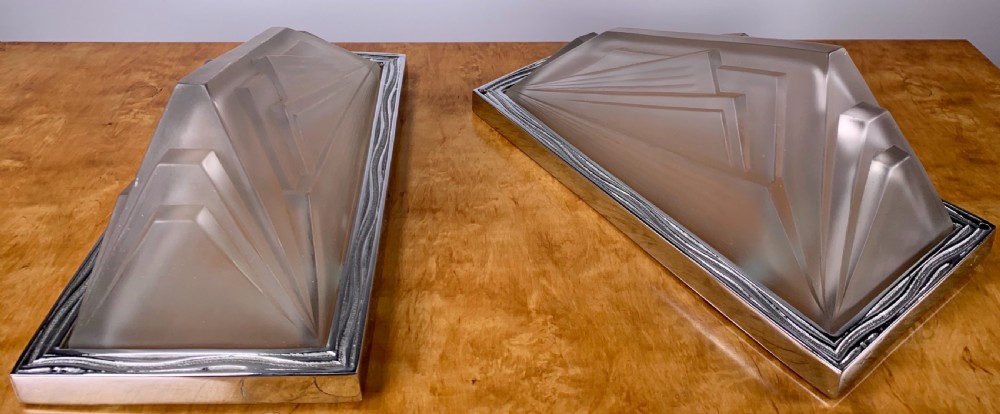 A pair of Art Deco Wall Lights View III