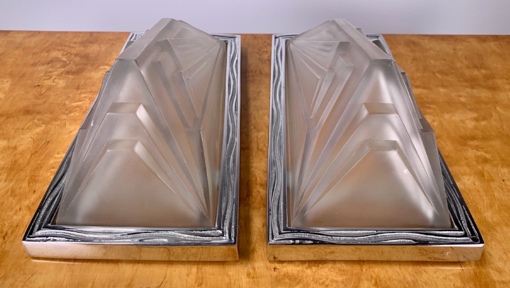 A pair of Art Deco Wall Lights View IV