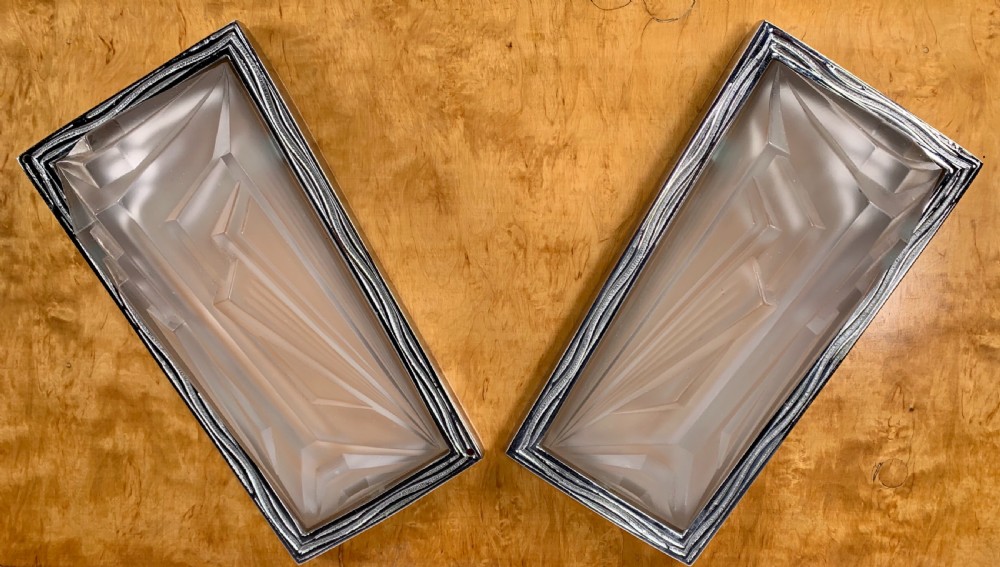 A pair of Art Deco Wall Lights View VI