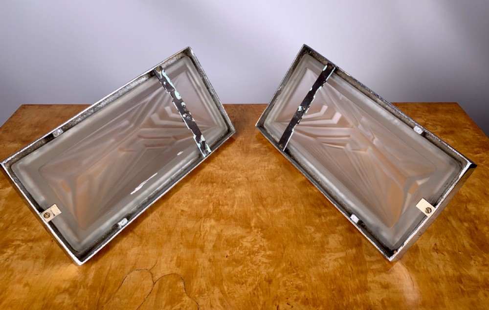 A pair of Art Deco Wall Lights View XIII