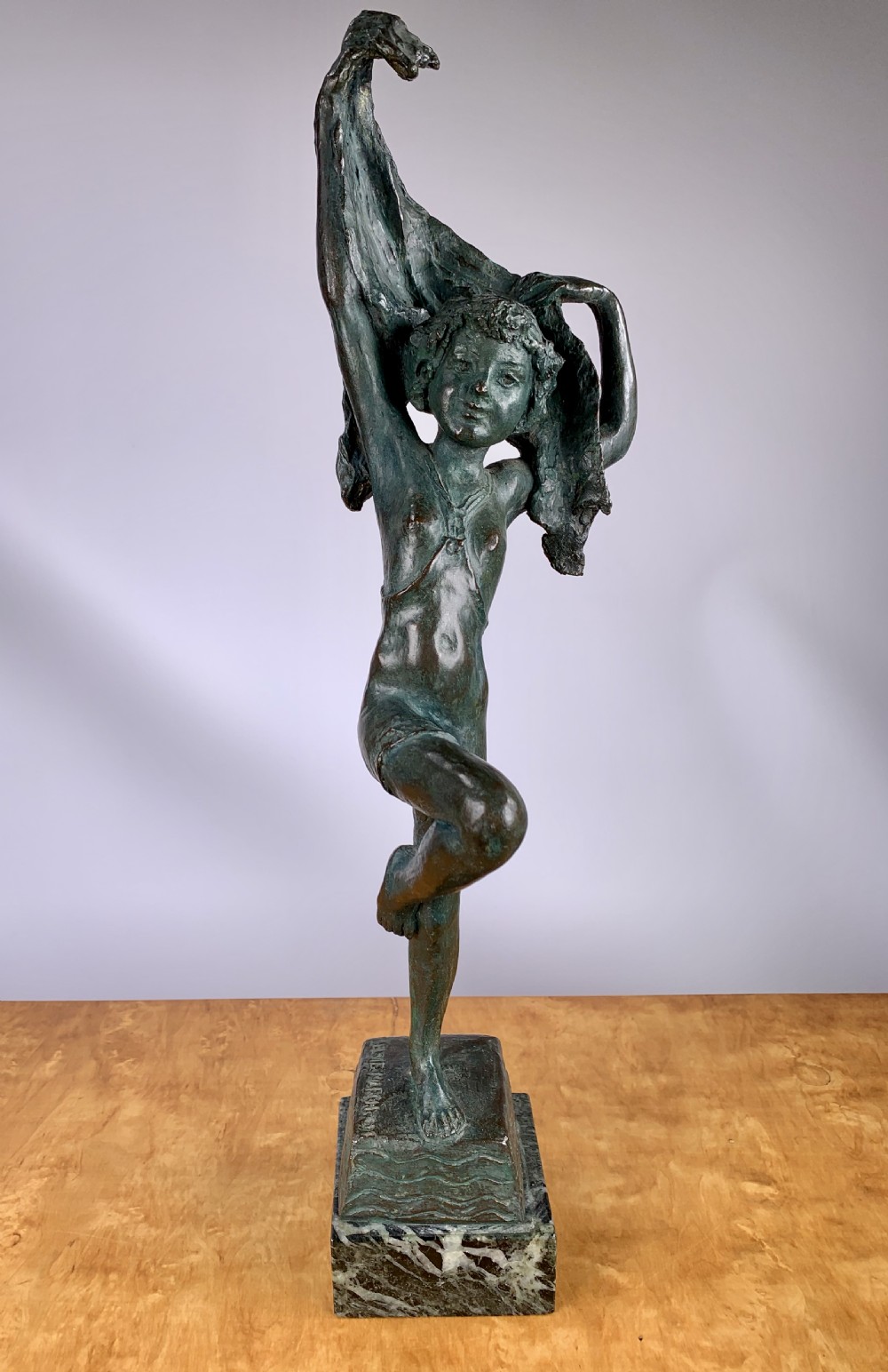 Art Deco Bronze Sculpture  View II