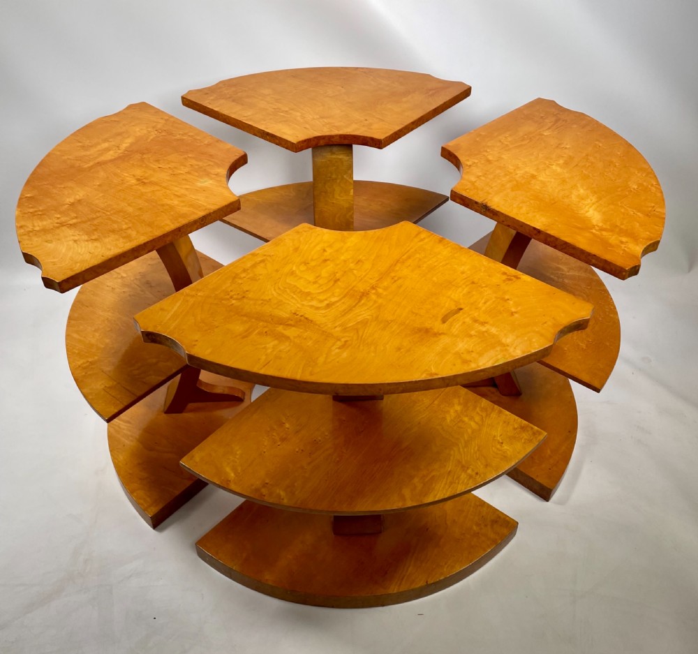 Art Deco Nest of Tables by Harry and Lou Epstein View VI