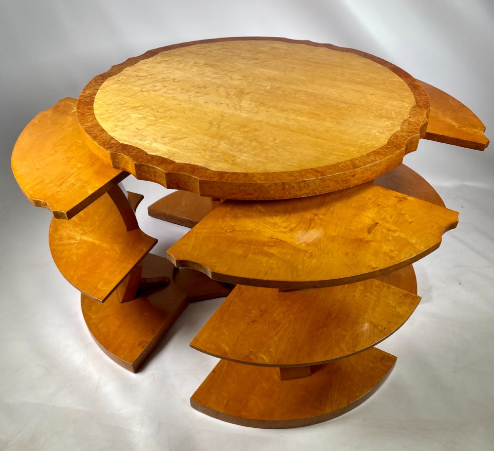 Art Deco Nest of Tables by Harry and Lou Epstein View VIII