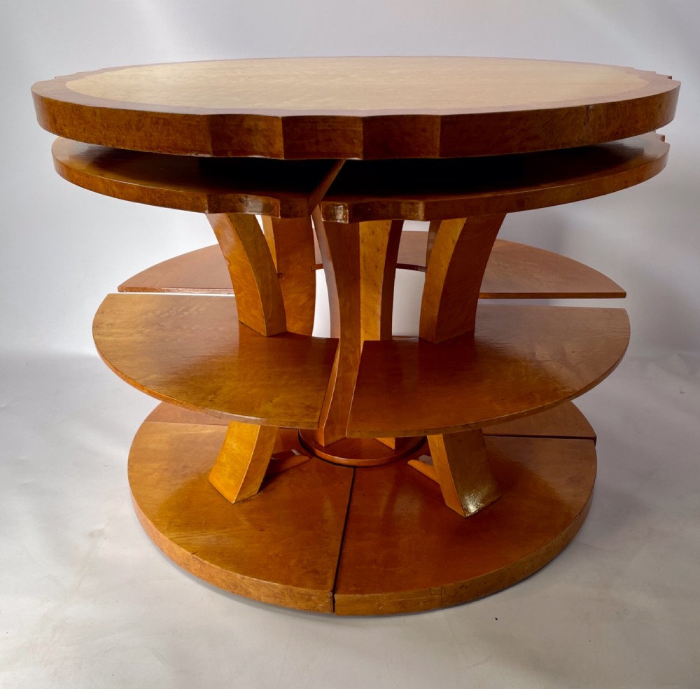 Art Deco Nest of Tables by Harry and Lou Epstein View XI