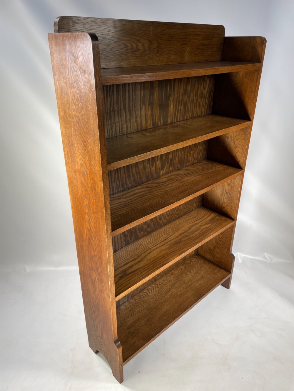 Art Deco 1930s Oak Bookcase