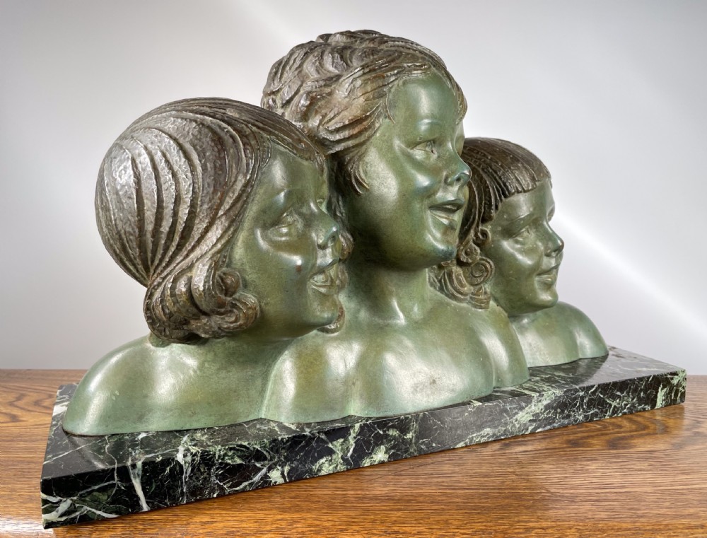 Art Deco Bronze Sculpture by Demetre Chiparus 