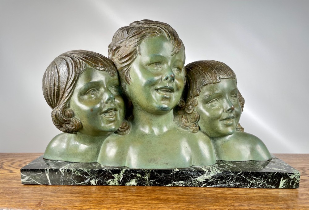 Art Deco Bronze Sculpture by Demetre Chiparus  View II