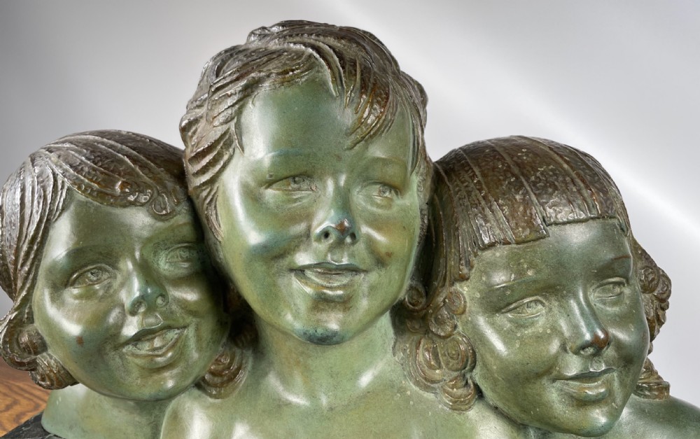 Art Deco Bronze Sculpture by Demetre Chiparus  View III