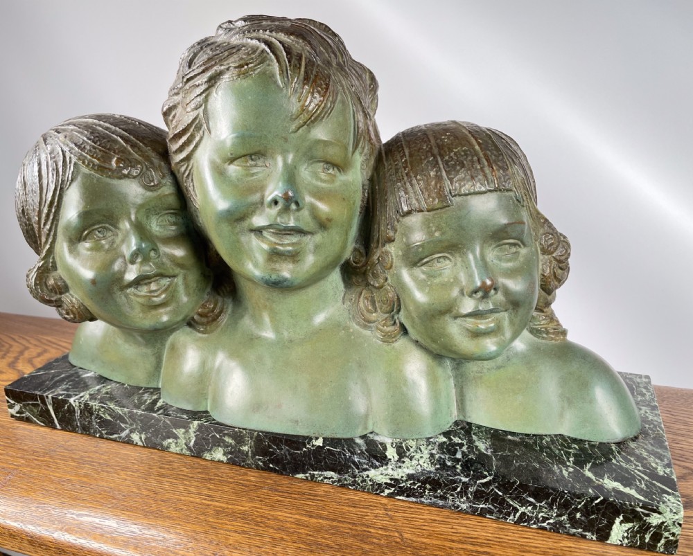 Art Deco Bronze Sculpture by Demetre Chiparus  View IV