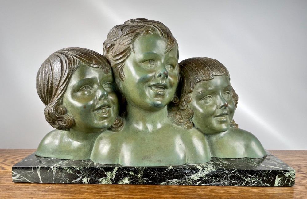 Art Deco Bronze Sculpture by Demetre Chiparus  View V