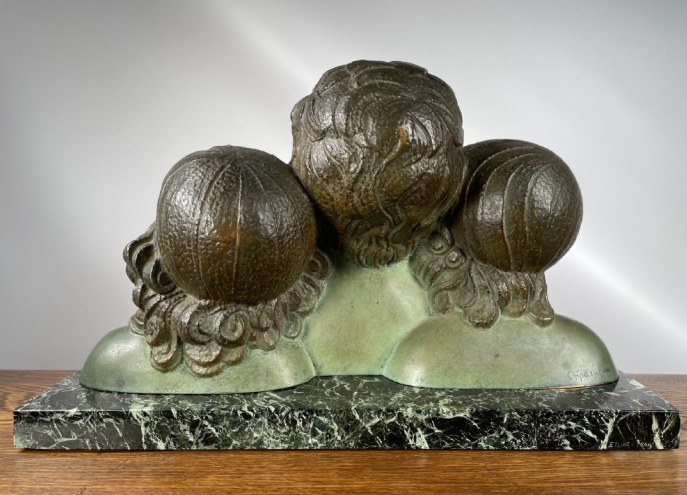 Art Deco Bronze Sculpture by Demetre Chiparus  View VI