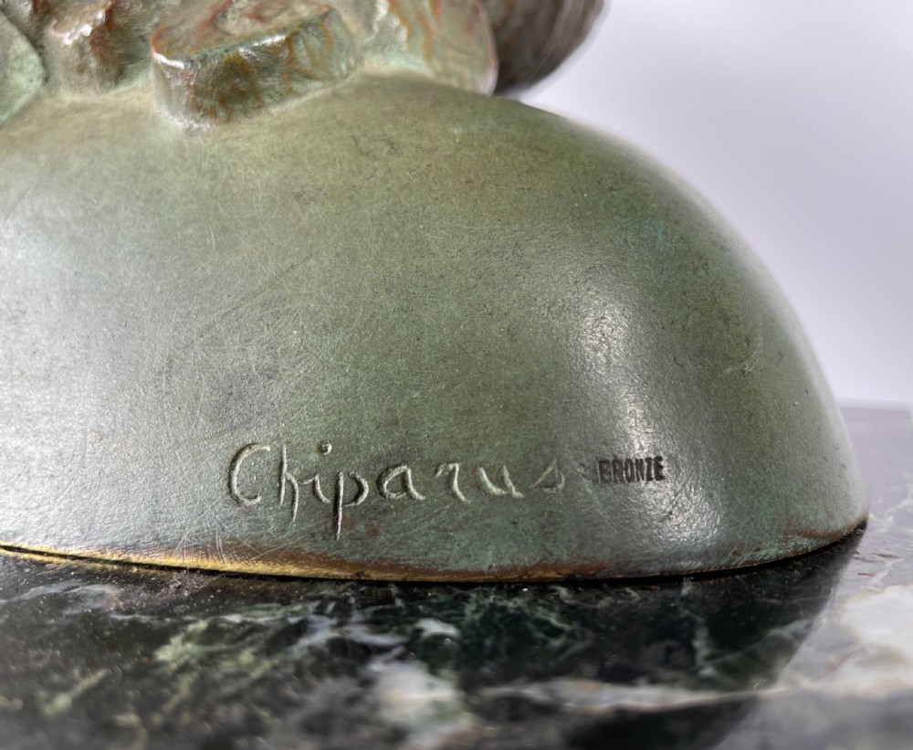 Art Deco Bronze Sculpture by Demetre Chiparus  View VII