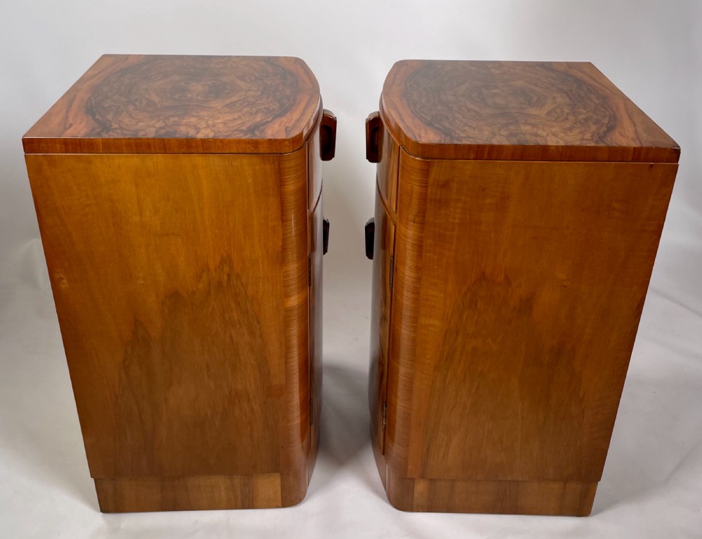 A Pair of Art Deco Bedside Cabinets View IX