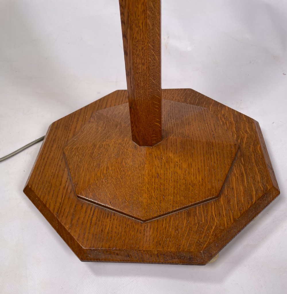 1930’s Oak Standard Lamp View IV