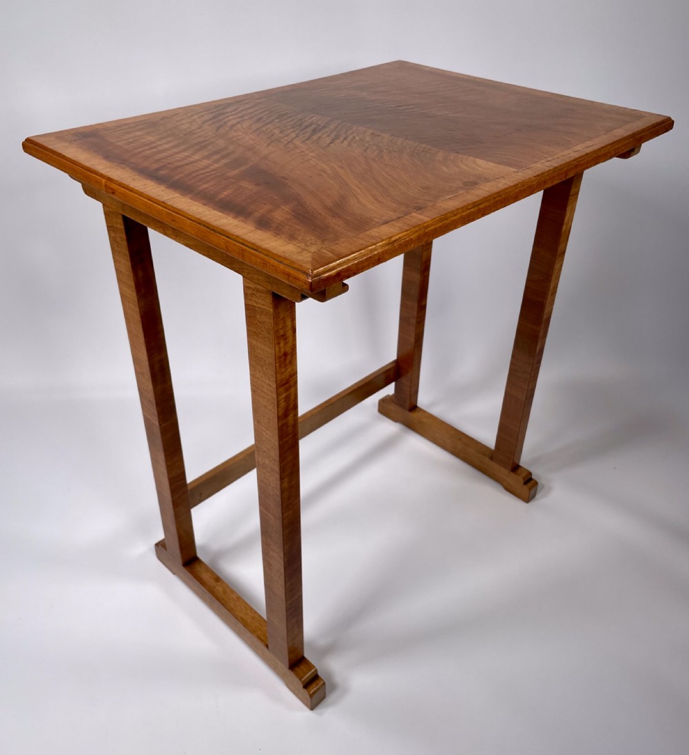 A Heal's Nest of Three Art Deco Tables. View VII