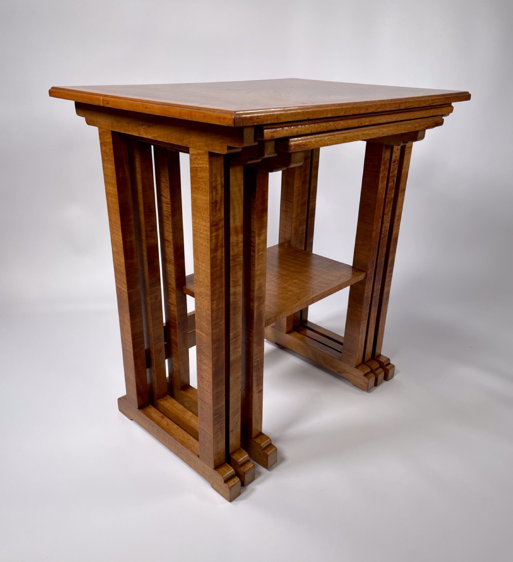 A Heal's Nest of Three Art Deco Tables. View XVI