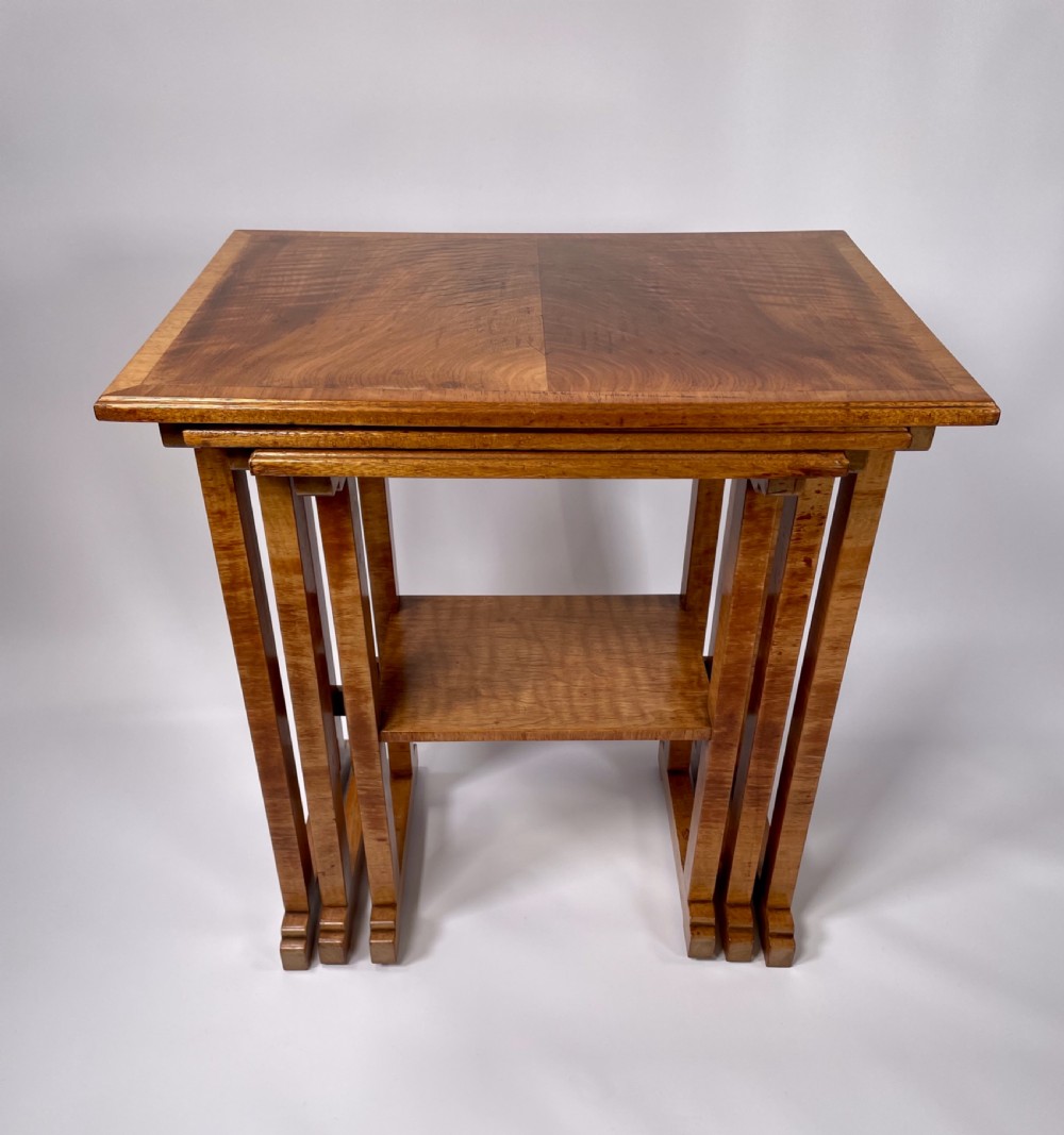 A Heal's Nest of Three Art Deco Tables. View XVIII