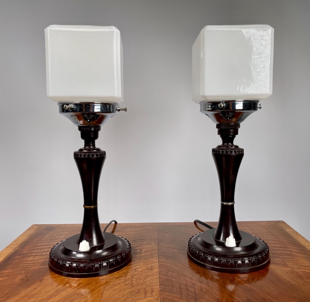 A Pair of Art Deco Lamps View IV