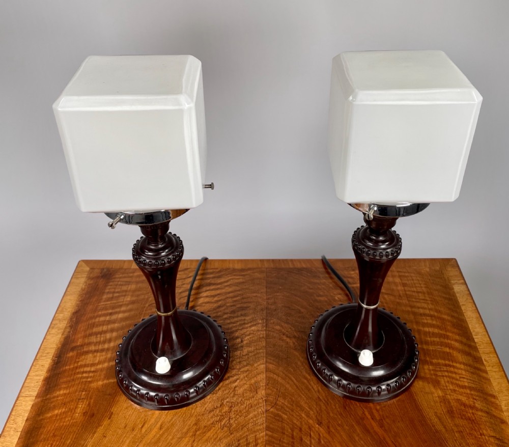 A Pair of Art Deco Lamps View VII