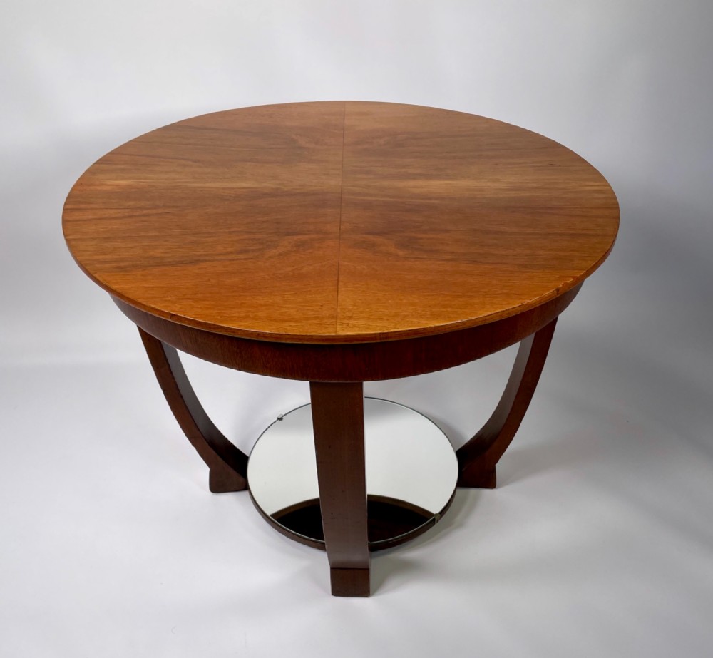 Art Deco Walnut Coffee Table