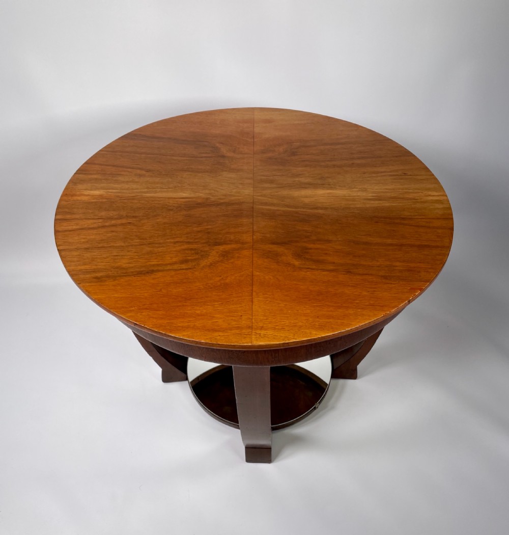 Art Deco Walnut Coffee Table View II