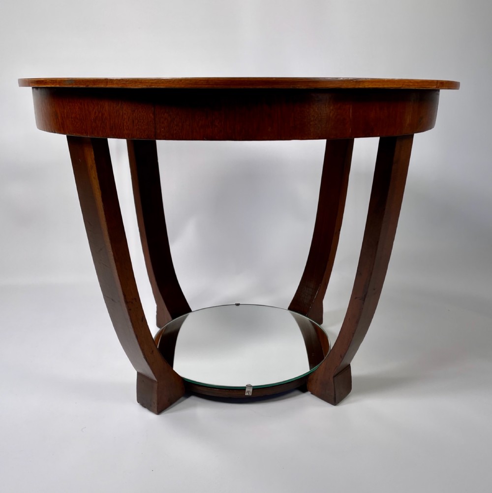 Art Deco Walnut Coffee Table View VI