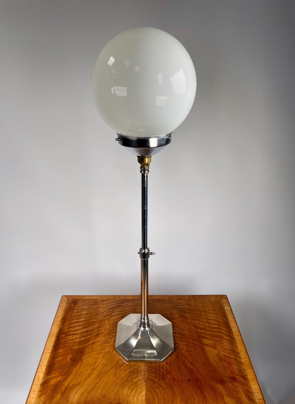 A Telescopic Art Deco Lamp View IX