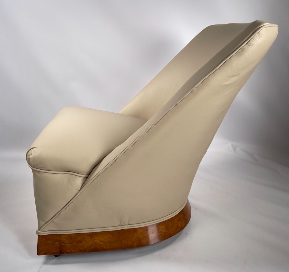 Art Deco Slipper Chair View II