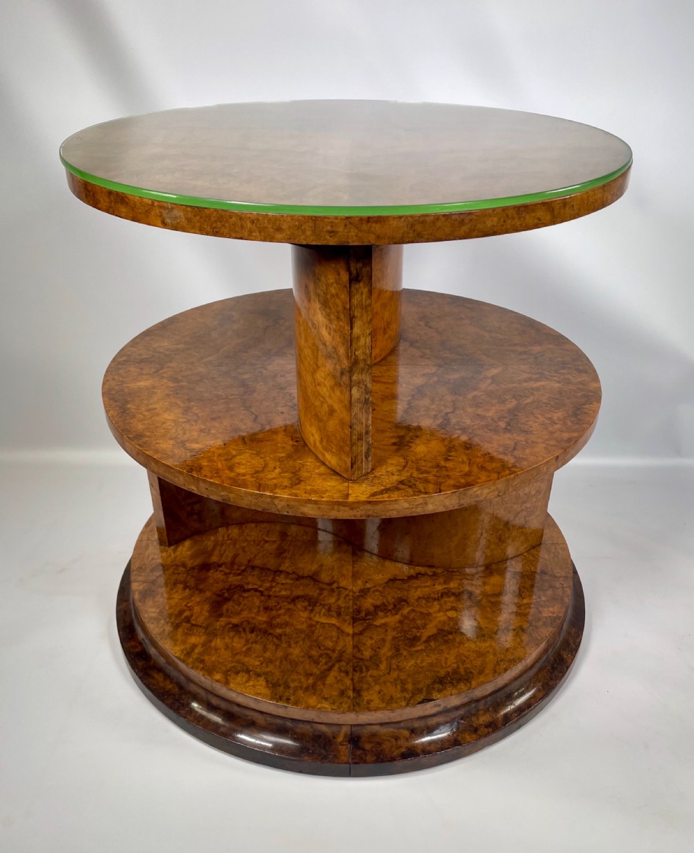 Art Deco Bookcase Table attributed to Hille View II
