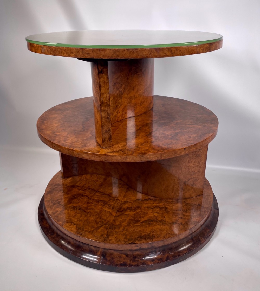 Art Deco Bookcase Table attributed to Hille View III