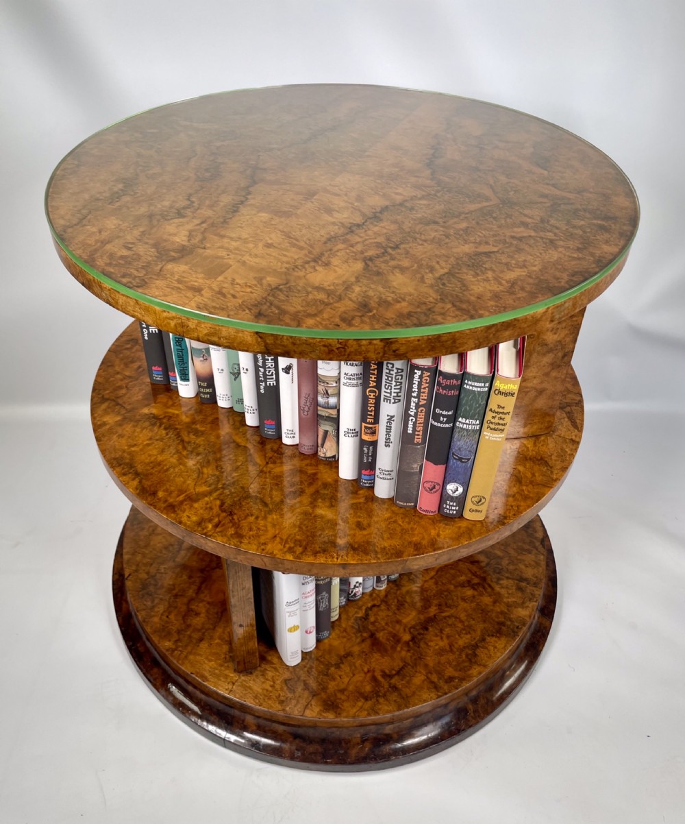 Art Deco Bookcase Table attributed to Hille View VI