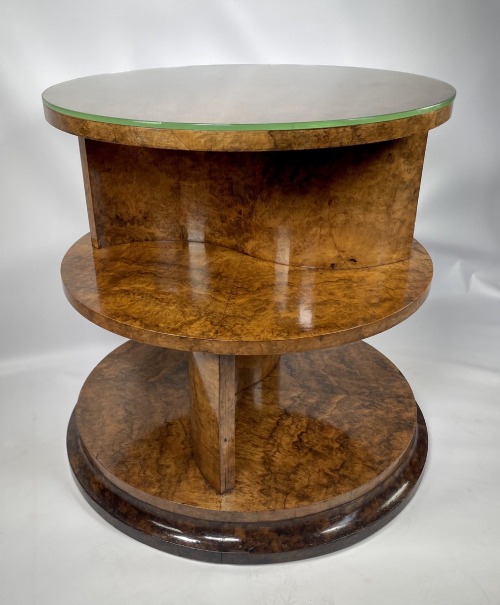 Art Deco Bookcase Table attributed to Hille View VIII
