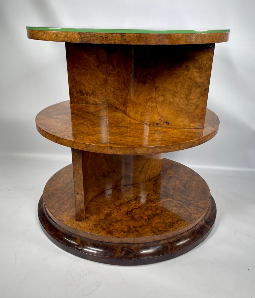 Art Deco Bookcase Table attributed to Hille View IX