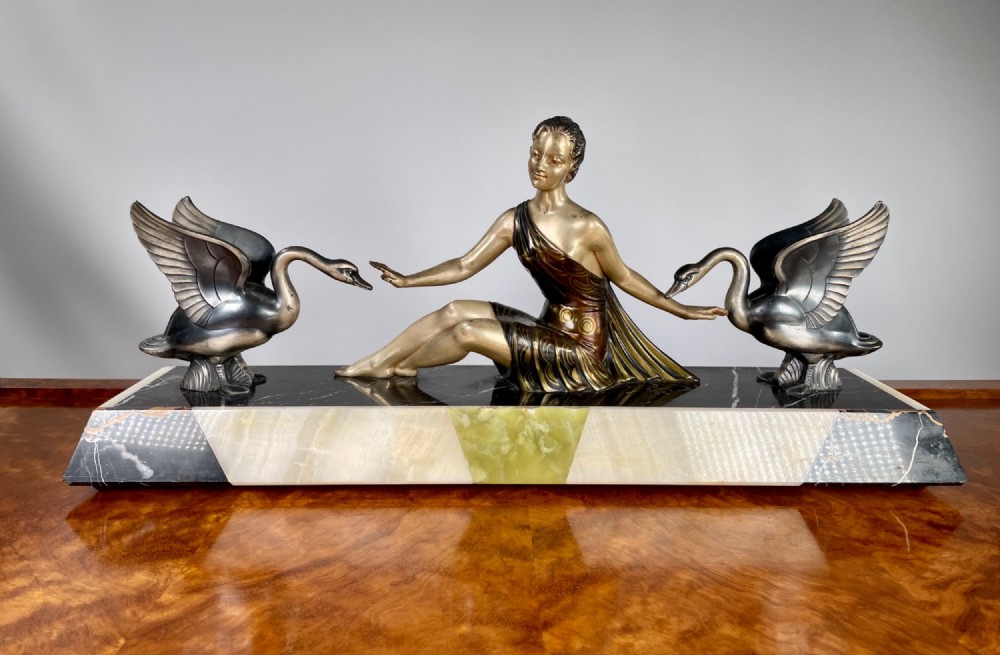 Art Deco Sculpture by Molins Balleste. 