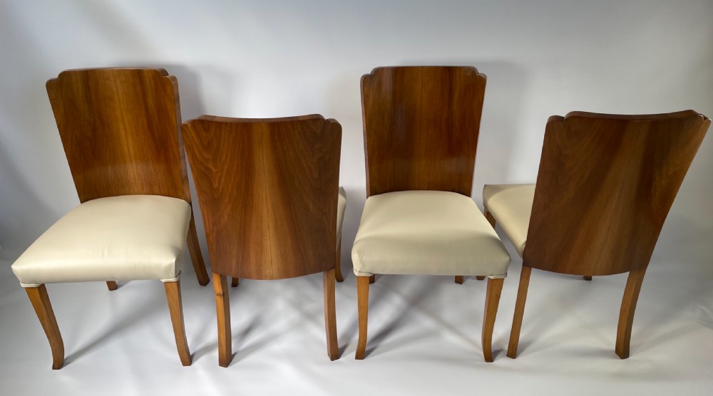 A Set of Four Art Deco Epstein Dining Chairs View II
