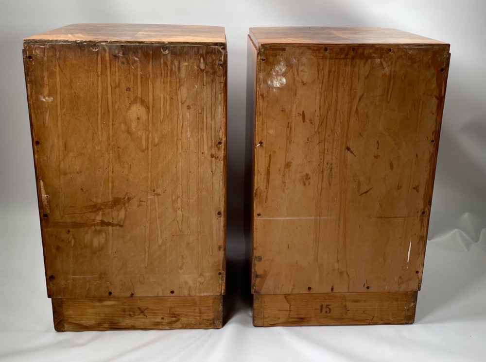 A Pair of Art Deco Bedside Cabinets View VI